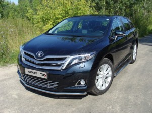 Накладка решётки радиатора 12 мм для Toyota Venza № TOYVEN13-09