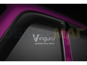 Дефлекторы окон Vinguru 4 штуки для Nissan Terrano № AFV44114